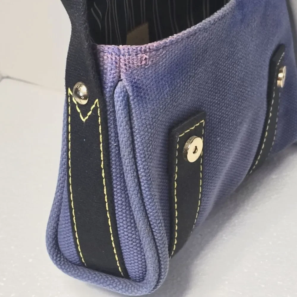 Louis Vuitton Blue Canvas Antigua Sac Rabat Bag